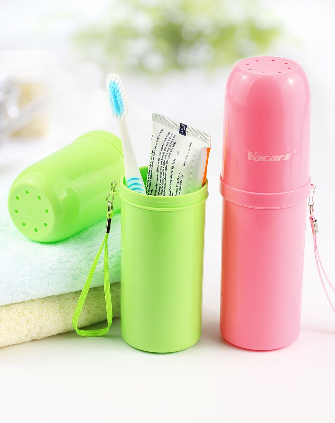 威卡司出差旅行洗漱品毛巾牙刷收纳盒