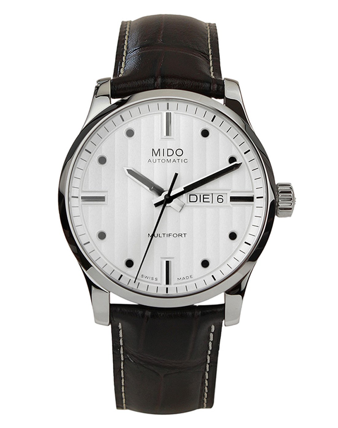 美度mido舵手系列白盘皮带自动机械男表m005.430.16.031.80dfm005.