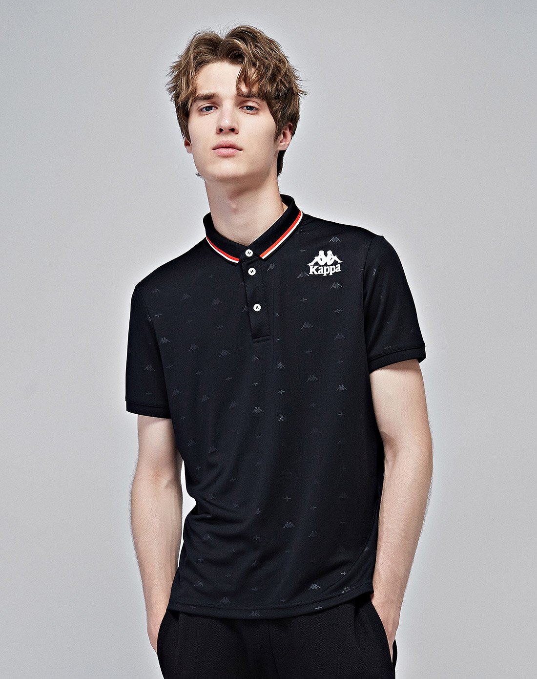 透气排汗 男款短袖polo衫 休闲翻领卡帕/kappa